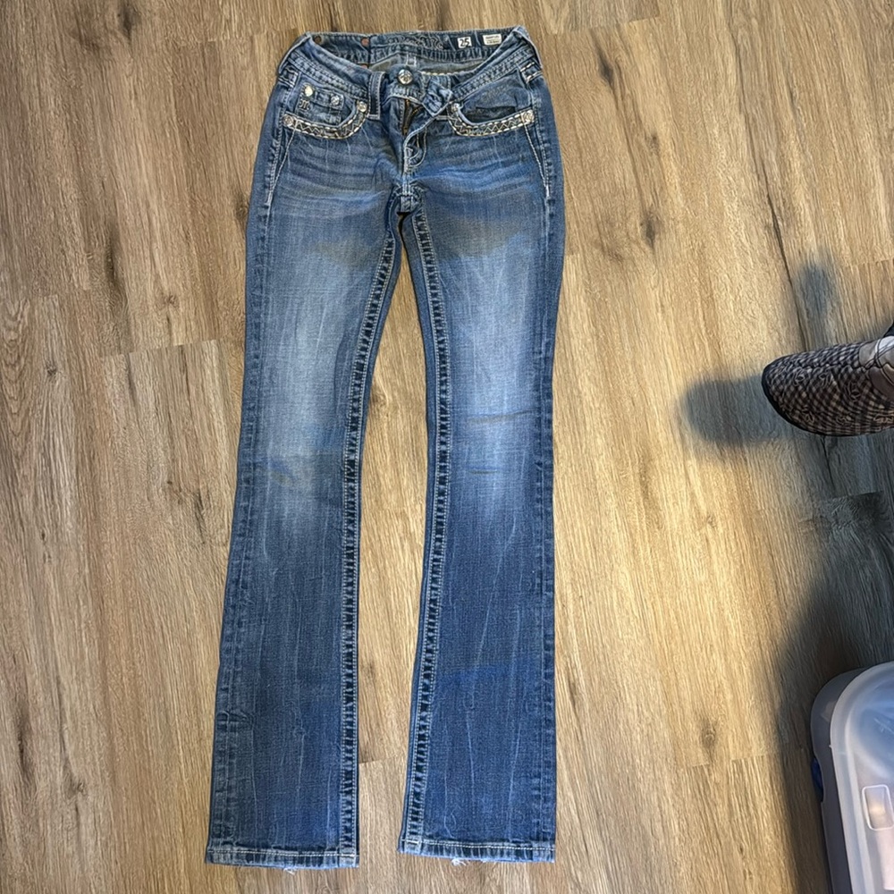 Miss Me Jeans: Signature Slim Boot (Low Rise) Bootcut Jeeans